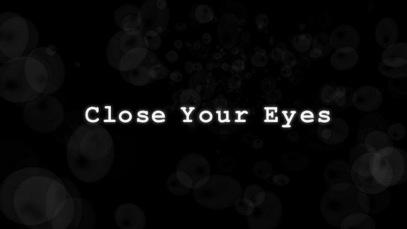 Close Your Eyes - Frame And Glass